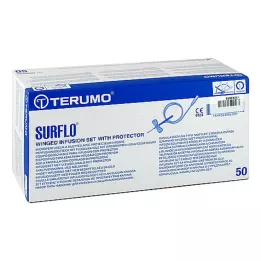SURSHIELD Posate di sicurezza Surflo 21 G verde, 50 pz