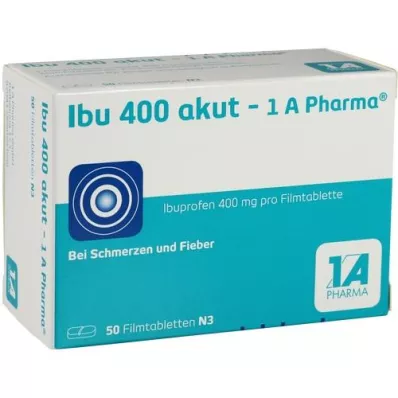 IBU 400 akut-1A Compresse rivestite con film Pharma, 50 pz