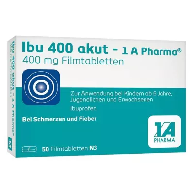 IBU 400 akut-1A Compresse rivestite con film Pharma, 50 pz