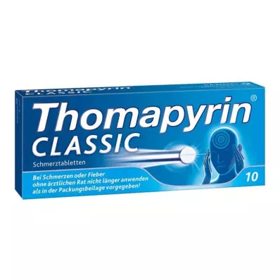THOMAPYRIN CLASSIC Compresse antidolorifiche, 10 pz THOMAPYRIN CLASSIC Compresse antidolorifiche, 10 pz