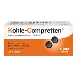 KOHLE Compretten compresse, 30 pezzi