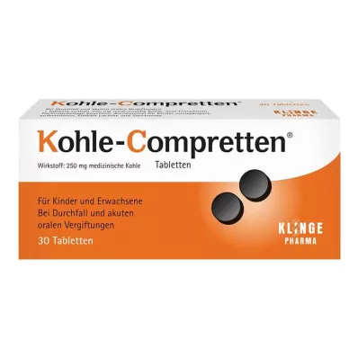 KOHLE Compretten compresse, 30 pezzi KOHLE Compretten compresse, 30 pezzi