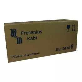 NATRIUMHYDROGENCARBONAT soluzione per infusione in vetro all8,4%, 10X100 ml