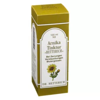 ARNIKA TINKTUR Hetterich, 100 ml ARNIKA TINKTUR Hetterich, 100 ml