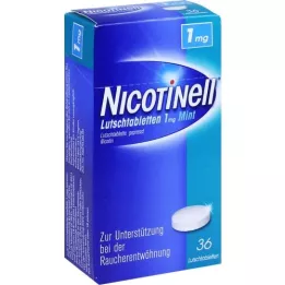 NICOTINELL Pasticche 1 mg Menta, 36 pz