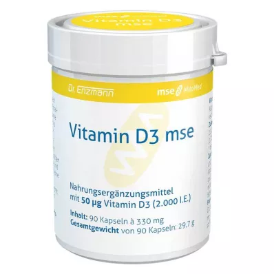 VITAMIN D3 MSE Capsule, 90 pz