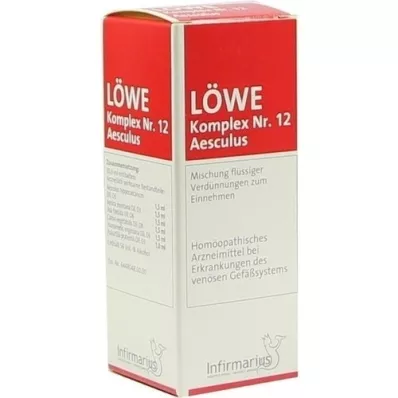 LÖWE KOMPLEX No.12 Aesculus gocce, 50 ml