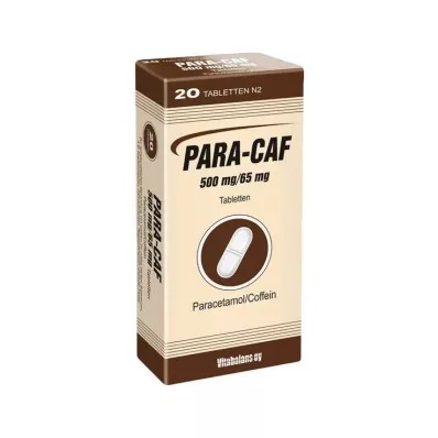 PARA CAF 500 mg/65 mg compresse, 20 pz