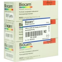 BIOCARN Sciroppo, 3X50 ml