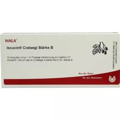 ISCUCIN crataegi Forza B Fiale, 10X1 ml
