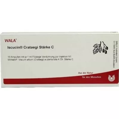 ISCUCIN crataegi Forza C Fiale, 10X1 ml