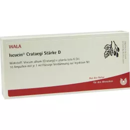 ISCUCIN crataegi Forza D Fiale, 10X1 ml