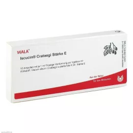 ISCUCIN crataegi Amido E Fiale, 10X1 ml