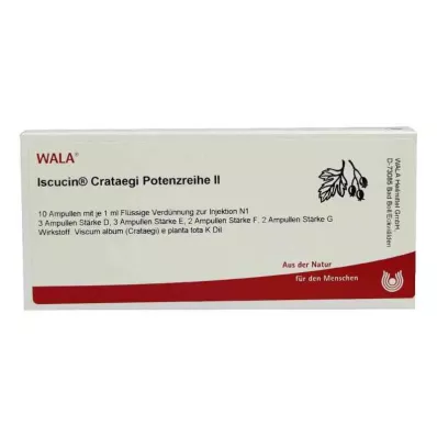 ISCUCIN serie di potenza crataegi II fiale, 10X1 ml ISCUCIN serie di potenza crataegi II fiale, 10X1 ml