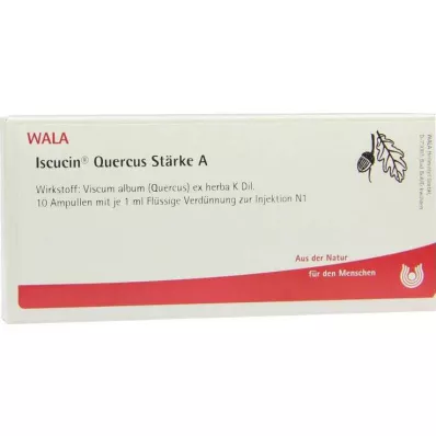 ISCUCIN amido di quercus A fiale, 10X1 ml