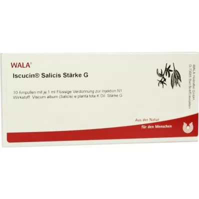 ISCUCIN salicis Amido G Fiale, 10X1 ml