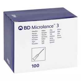 BD MICROLANCE Cannula 23 G 1 1/4 0,6x30 mm, 100 pz