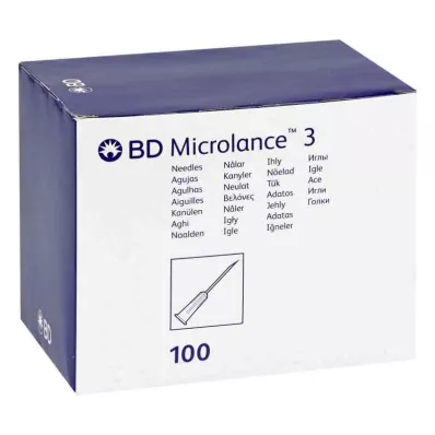 BD MICROLANCE Cannula 23 G 1 1/4 0,6x30 mm, 100 pz