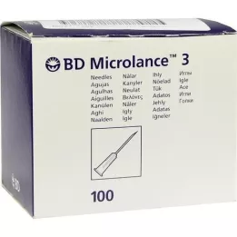 BD MICROLANCE Cannula 26 G 1/2 Insul.0,45x13 mm, 100 pz