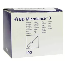 BD MICROLANCE Cannula 26 G 1/2 Insul.0,45x13 mm, 100 pz