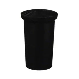 KRÜCKENKAPSEL Misura 2 20 mm nero, 1 pz