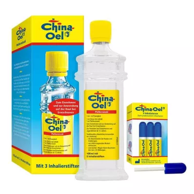 CHINA ÖL con 3 inalatori, 100 ml