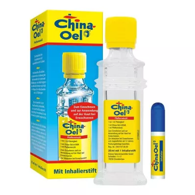 CHINA ÖL con inalatore, 25 ml CHINA ÖL con inalatore, 25 ml