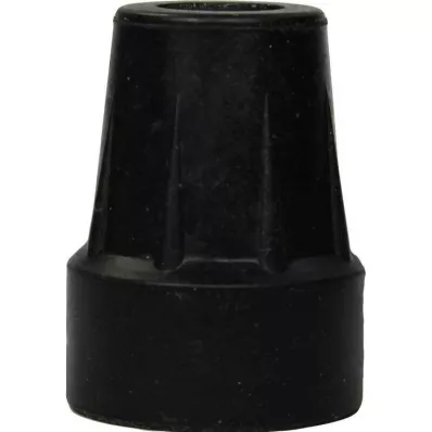 KRÜCKENKAPSEL Ingresso in acciaio nero da 18/19 mm, 1 pz
