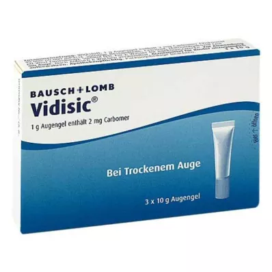 VIDISIC Gel per occhi, 3X10 g VIDISIC Gel per occhi, 3X10 g