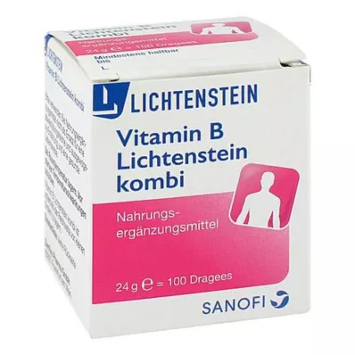 VITAMIN B LICHTENSTEIN Compresse rivestite Combi, 100 pz VITAMIN B LICHTENSTEIN Compresse rivestite Combi, 100 pz