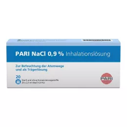 PARI Fiale di soluzione per inalazione di NaCl, 20X2,5 ml