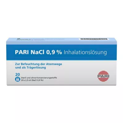 PARI Fiale di soluzione per inalazione di NaCl, 20X2,5 ml
