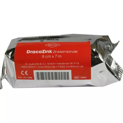 ZINKLEIMBINDE Dracozink 8 cmx7 m, 1 pz