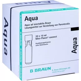 AQUA AD injectabilia Miniplasco connect Soluzione iniettabile, 20X10 ml