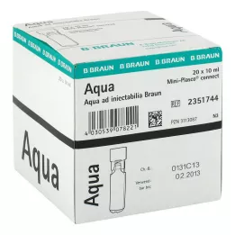AQUA AD injectabilia Miniplasco connect Soluzione iniettabile, 20X10 ml