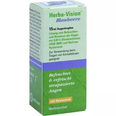 HERBA-VISION Gocce oculari al mirtillo, 15 ml