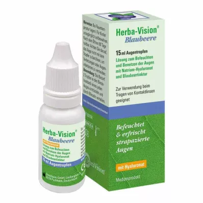 HERBA-VISION Gocce oculari al mirtillo, 15 ml