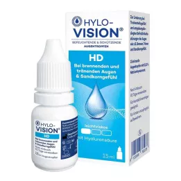 HYLO-VISION HD Gocce oculari, 15 ml