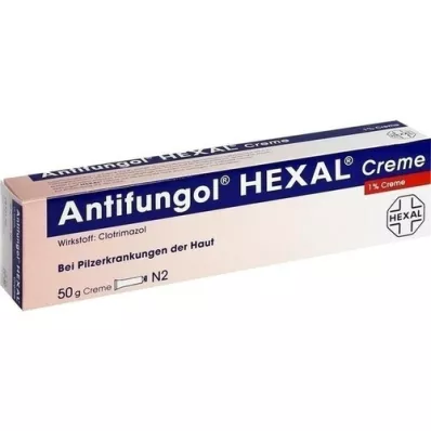 ANTIFUNGOL HEXAL Crema, 50 g