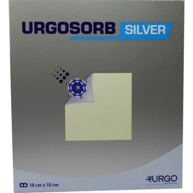 URGOSORB Compresse dargento 10x10 cm, 10 pezzi