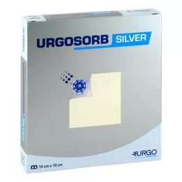 URGOSORB Compresse dargento 10x10 cm, 10 pezzi