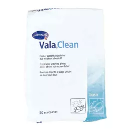 VALACLEAN Guanti da lavaggio di base, 50 pezzi