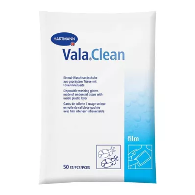 VALACLEAN Guanti per lavaggio pellicole, 50 pezzi