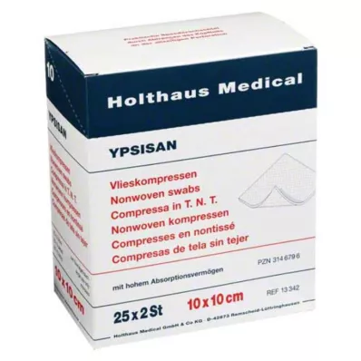 KOMPRESSEN YPSISAN 10x10 cm sterile, 25X2 pezzi