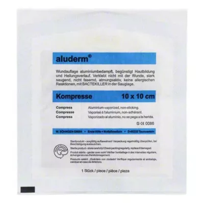 ALUDERM Compresse 10x10 cm, 1 pz