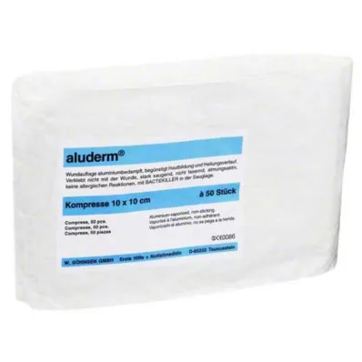 ALUDERM Compresse 10x10 cm, 50 pezzi