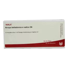 ATROPA belladonna e Radix D 6 fiale, 10X1 ml