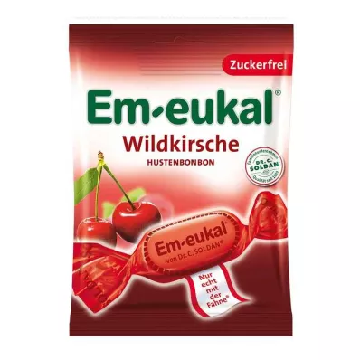 EM-EUKAL Caramelle allamarena senza zucchero, 75 g