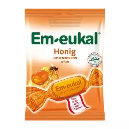 EM-EUKAL Caramelle zuccherate ripiene di miele, 75 g