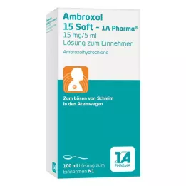 AMBROXOL 15 Succo-1A Pharma, 100 ml
